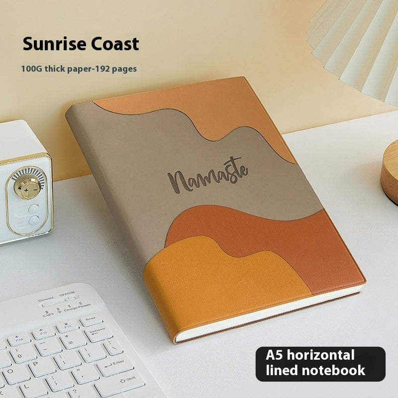 A Minimal Leather Notebook for Creative Reflection