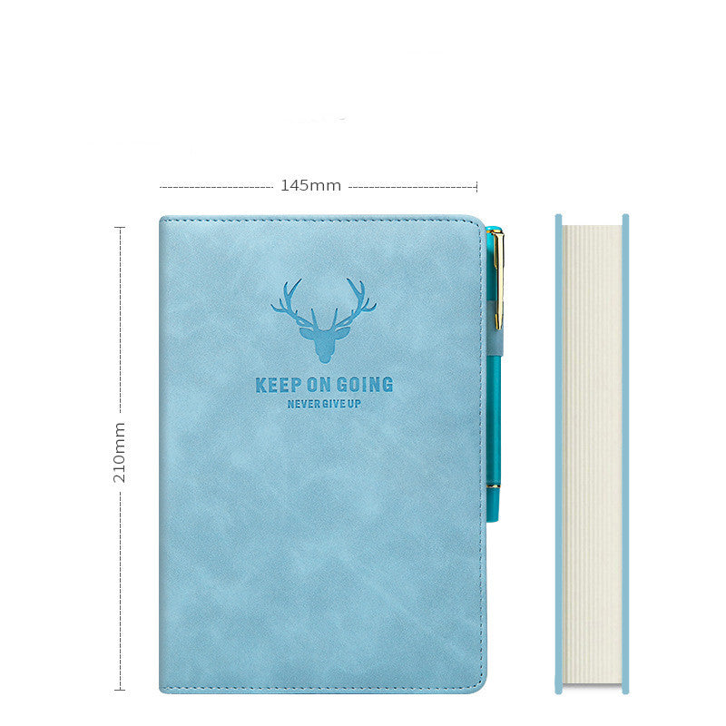 A Classic Deer Notebook for Thoughtful Business Notes