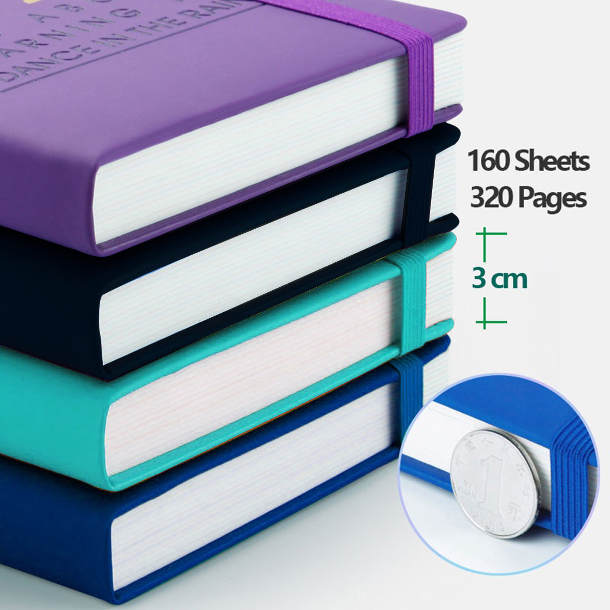 A Simple Line Notebook for Daily Planning