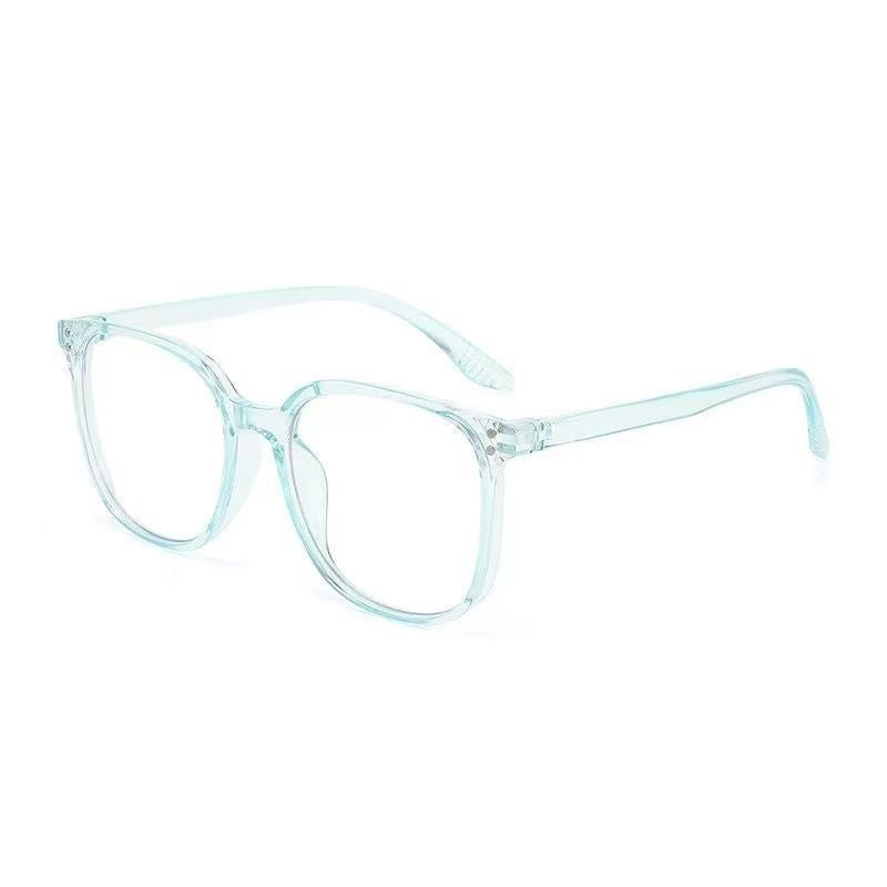 Full-frame Trendy Flat Blue Light Blocking Glasses