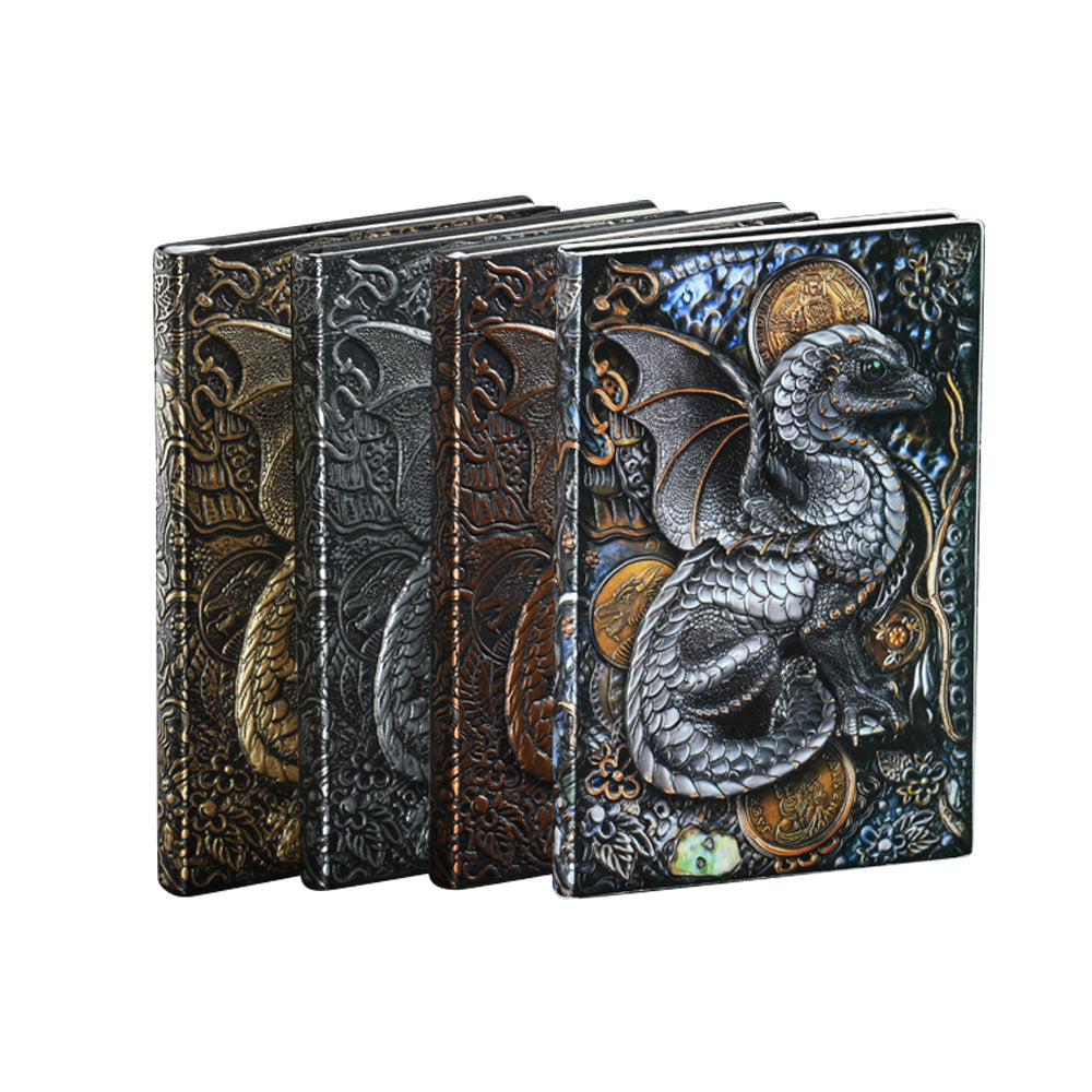 A Vintage Dragon Notebook for Bold Ideas and Intentional Planning