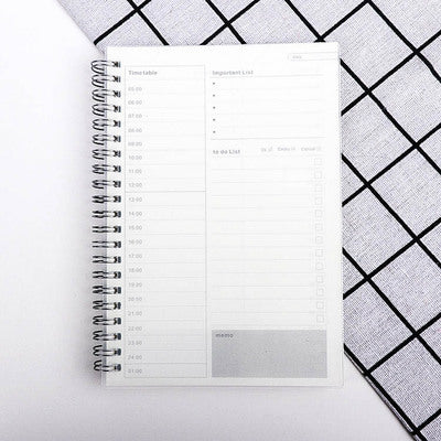 A Daily Planner for Focused Work and Better Efficiency