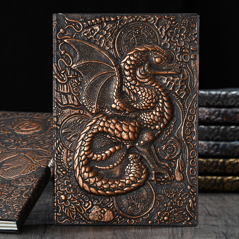 A Vintage Dragon Notebook for Bold Ideas and Intentional Planning
