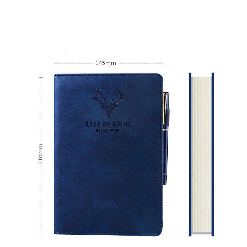 A Classic Deer Notebook for Thoughtful Business Notes