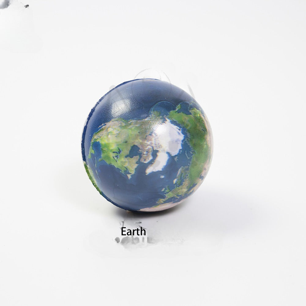 Eight Planets Solar System Moon Children's Science And Education Toy Sponge Stress Ball