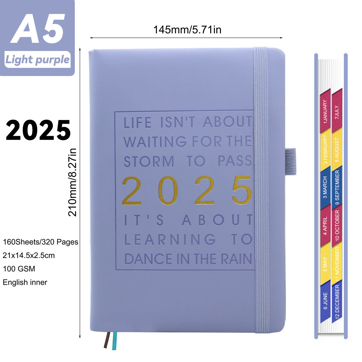 A Simple Line Notebook for Daily Planning