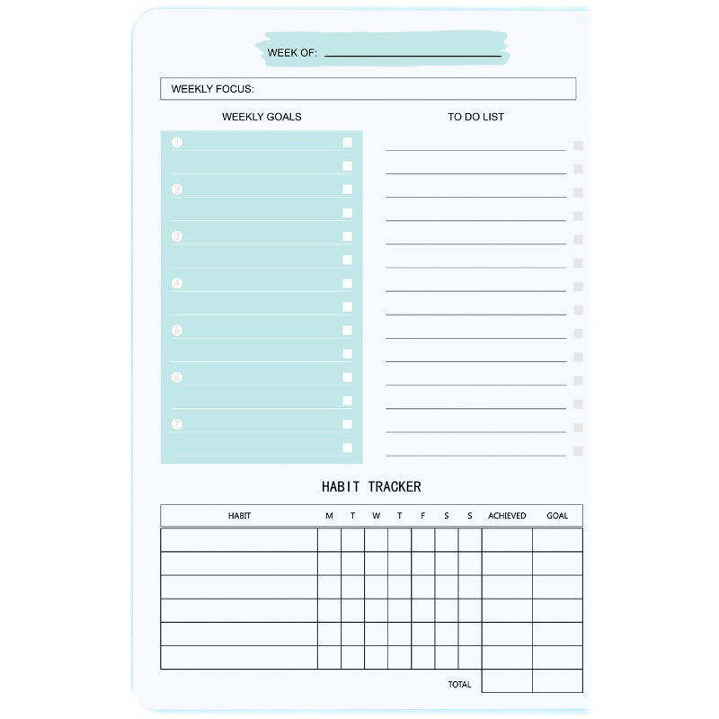 A Flexible Planner for Daily, Weekly, and Monthly Focus