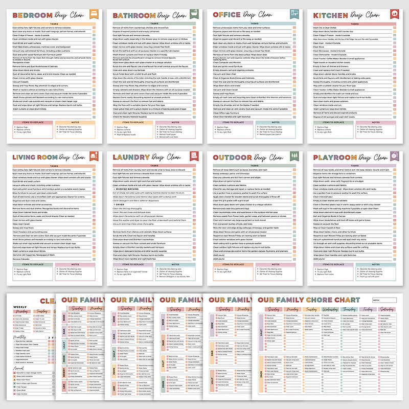 The Everyday Cleaning Planner for Consistent Home Habits