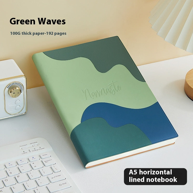 A Minimal Leather Notebook for Creative Reflection