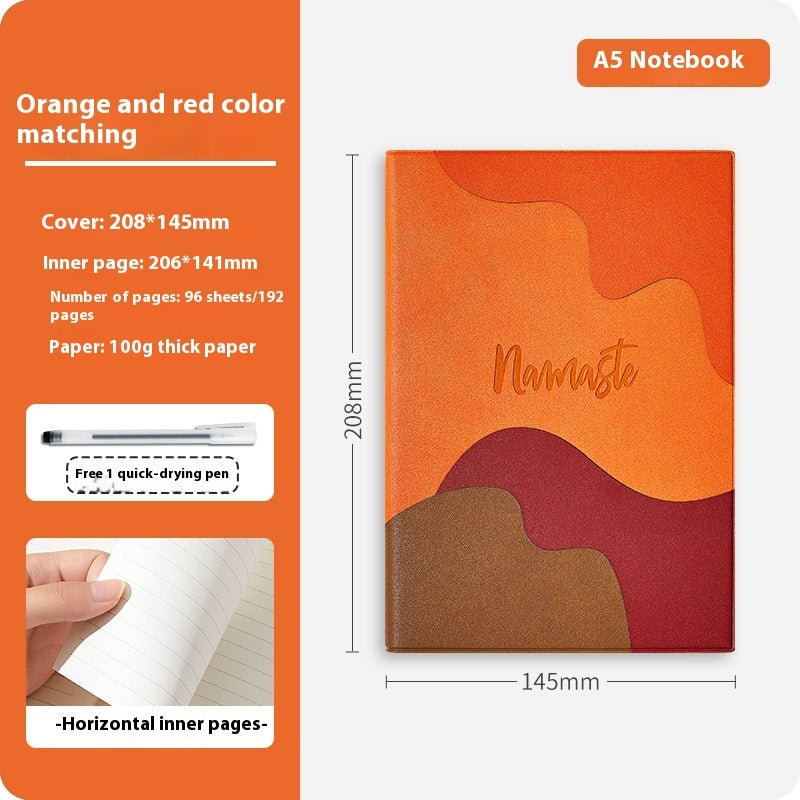 A Minimal Leather Notebook for Creative Reflection