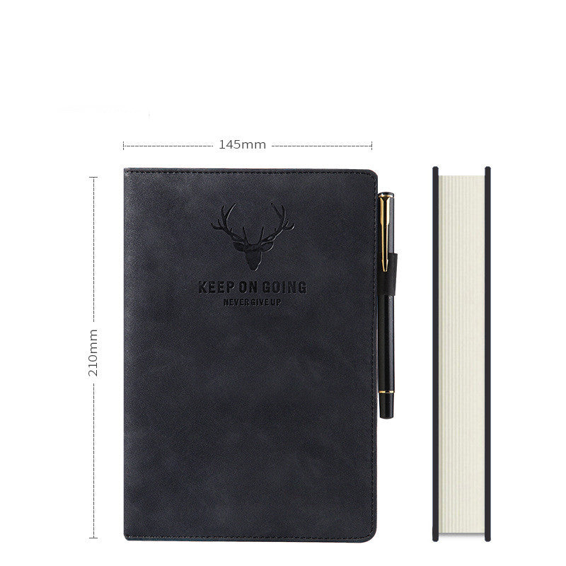 A Classic Deer Notebook for Thoughtful Business Notes