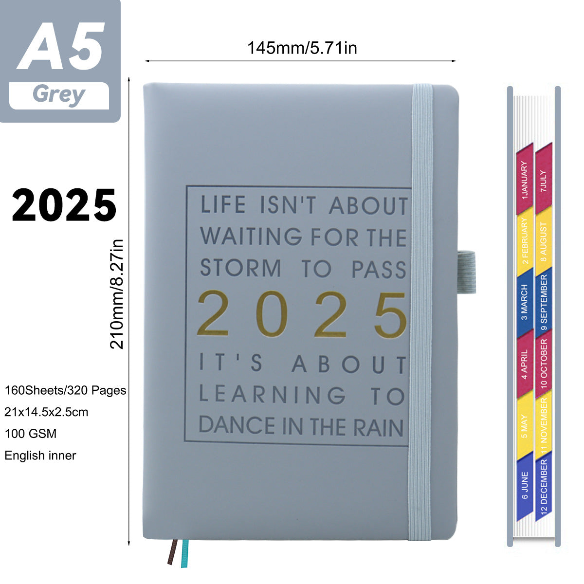 A Simple Line Notebook for Daily Planning