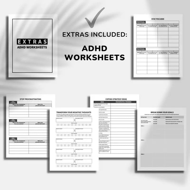 The Funny ADHD Planner for Doing Things Eventually