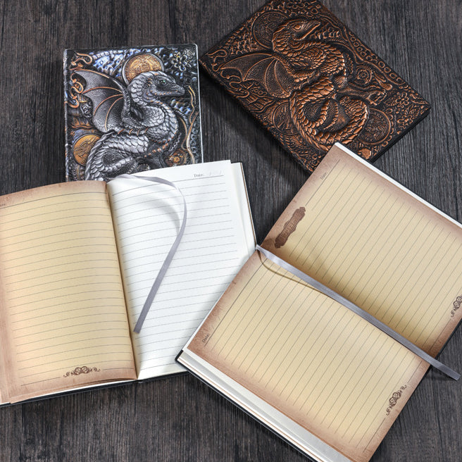 A Vintage Dragon Notebook for Bold Ideas and Intentional Planning