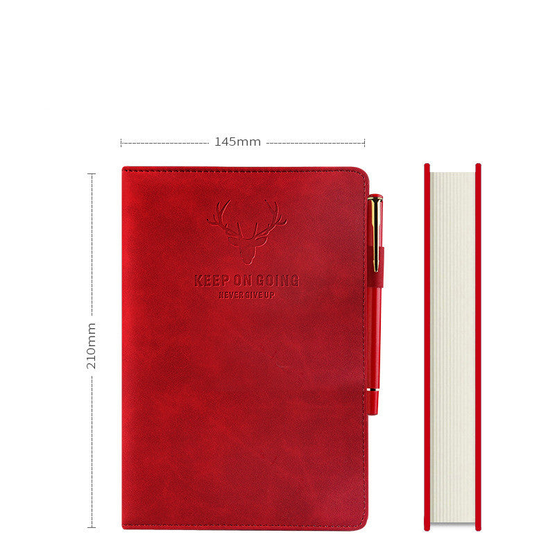 A Classic Deer Notebook for Thoughtful Business Notes