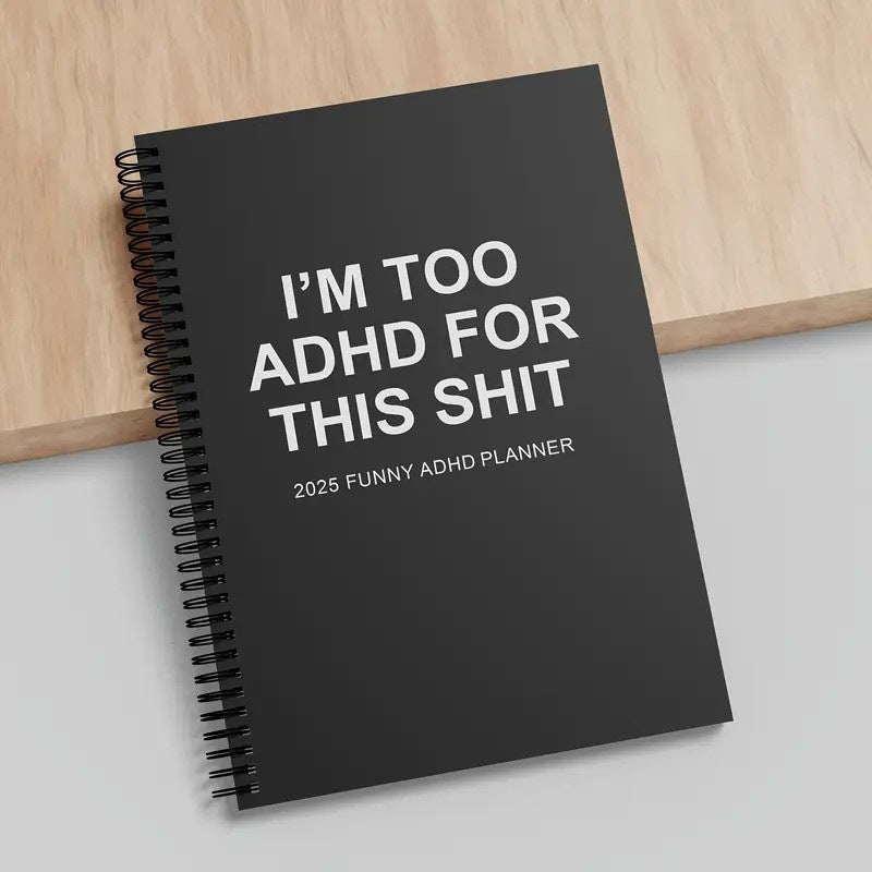 The Funny ADHD Planner for Doing Things Eventually