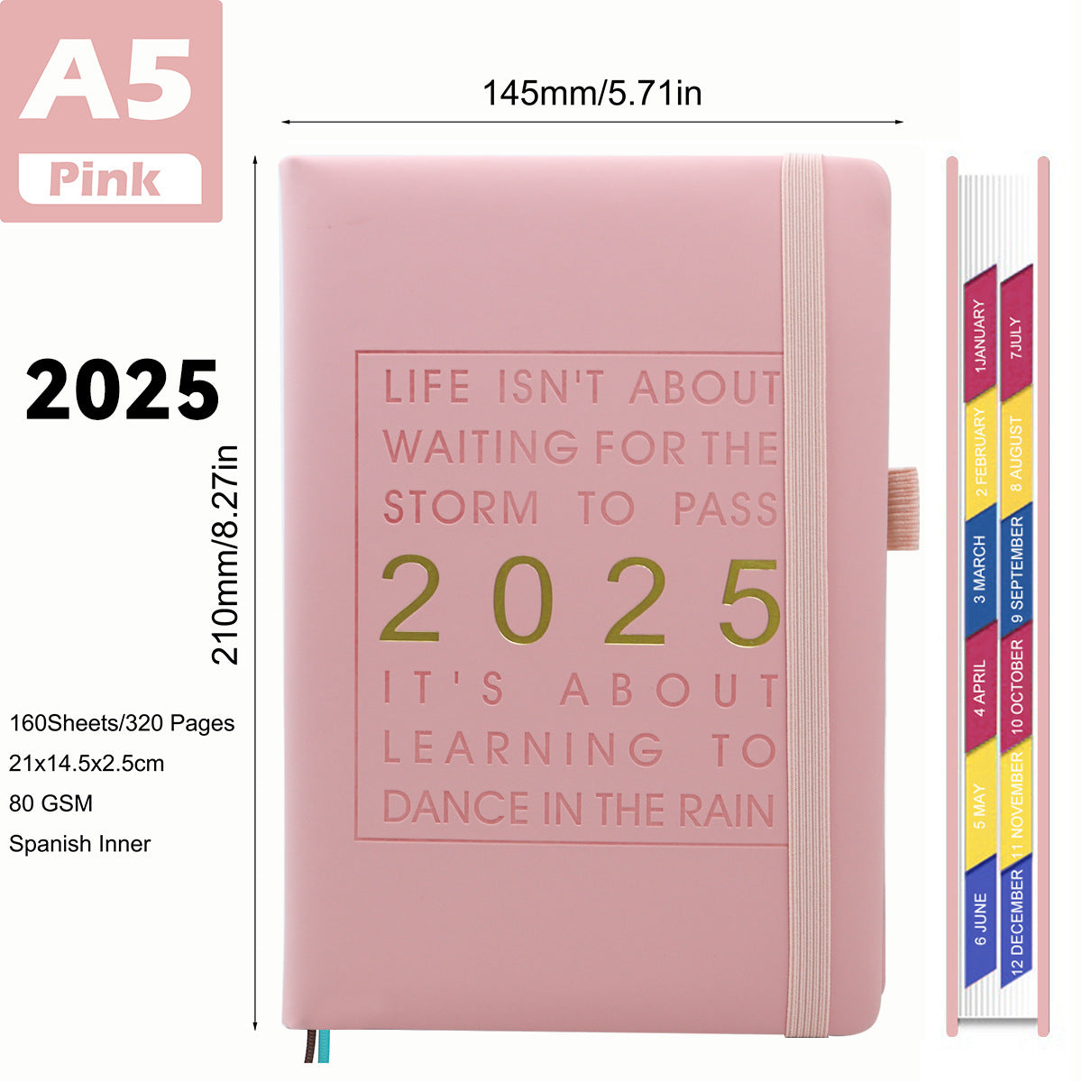 A Simple Line Notebook for Daily Planning