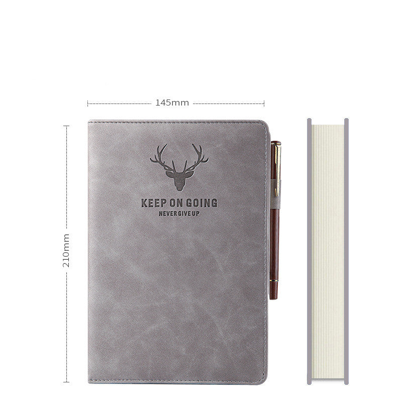 A Classic Deer Notebook for Thoughtful Business Notes