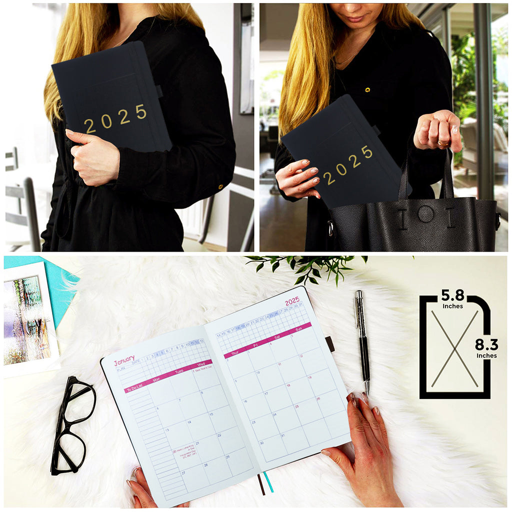 A Simple Line Notebook for Daily Planning