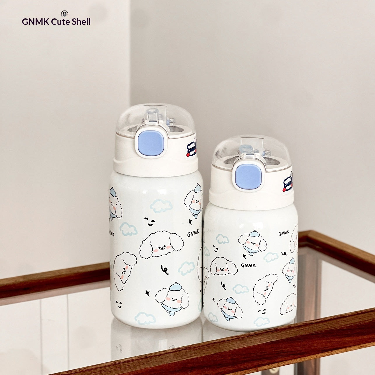 Simple Insulated Water Bottle With A Straw For Girls