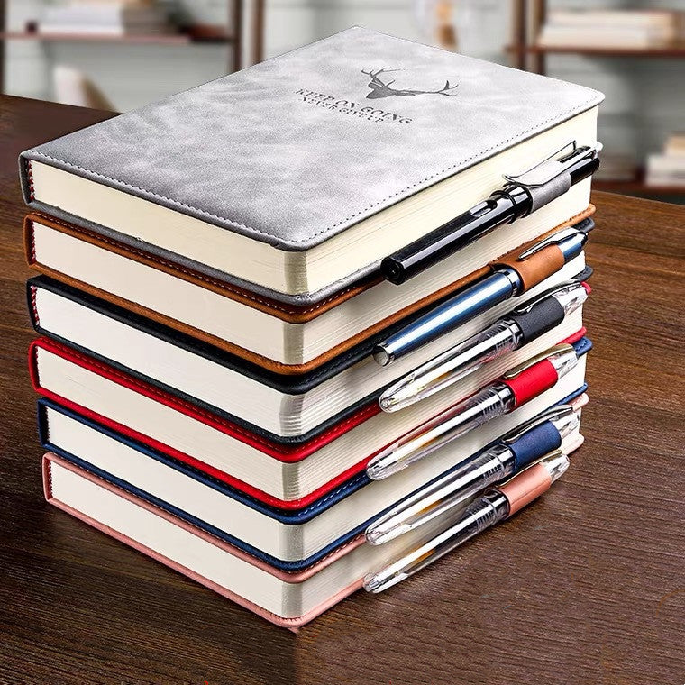 A Classic Deer Notebook for Thoughtful Business Notes