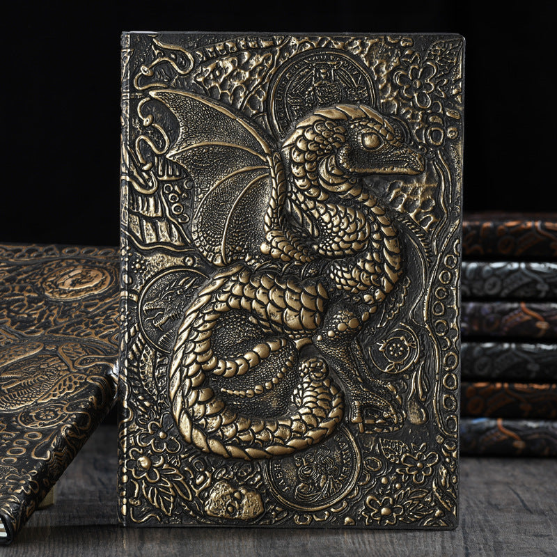 A Vintage Dragon Notebook for Bold Ideas and Intentional Planning