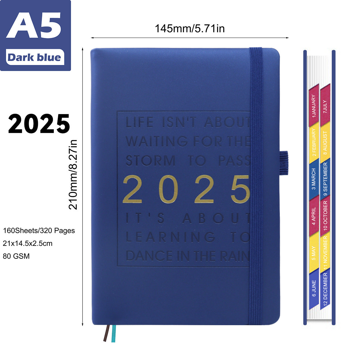 A Simple Line Notebook for Daily Planning