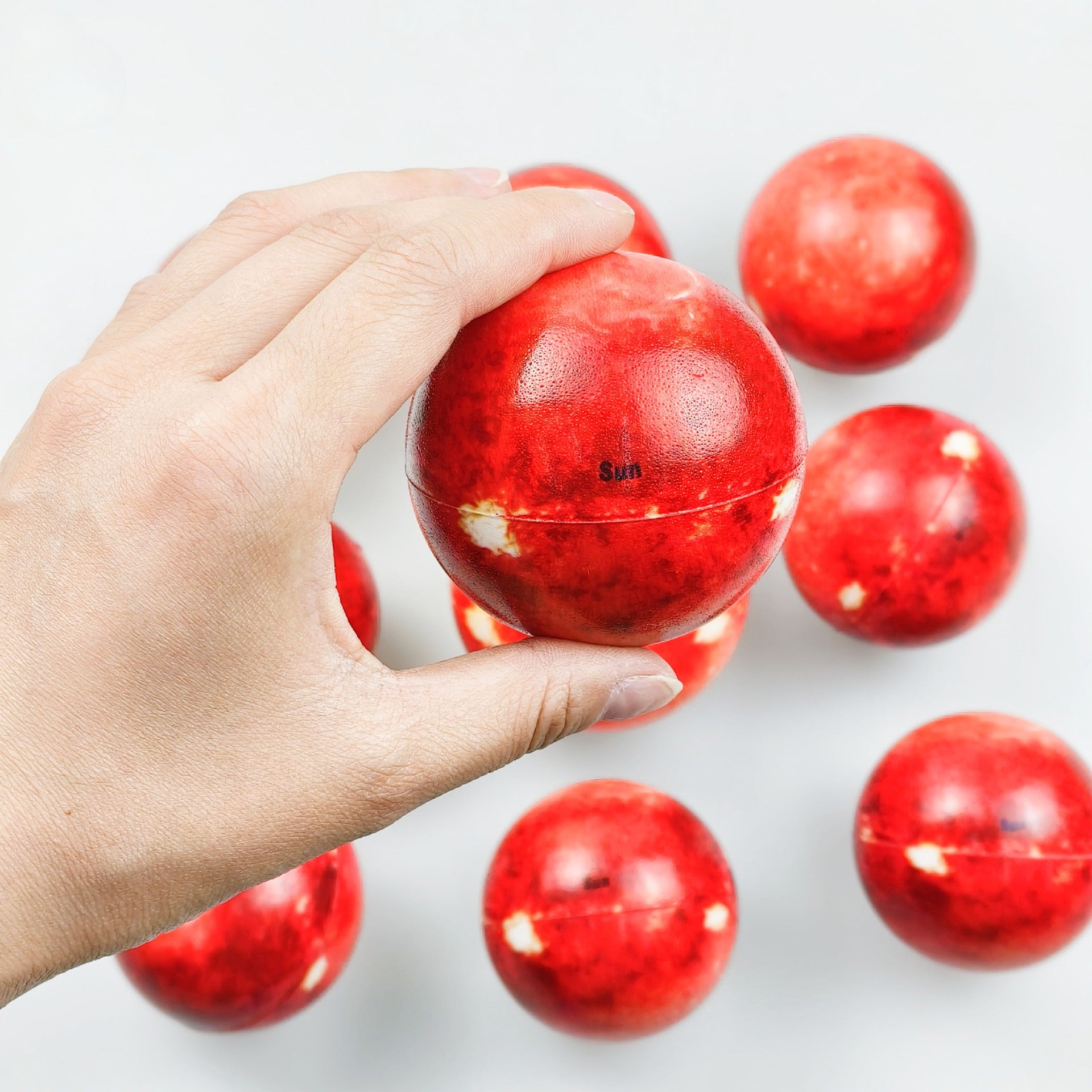 Eight Planets Solar System Moon Children's Science And Education Toy Sponge Stress Ball