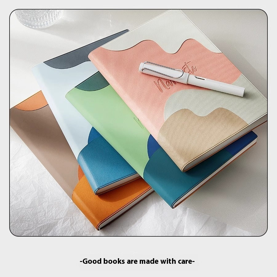 A Minimal Leather Notebook for Creative Reflection